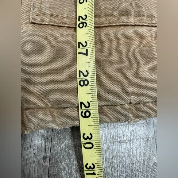 80's Vintage Carhartt Arctic ChoreJacket C0186 Quilt Lined Distressed Medium